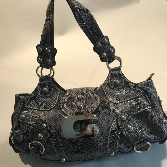 guess python handbag